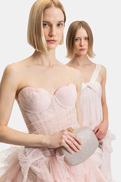 LIGHT PINK SLEEVELESS DRESS 13