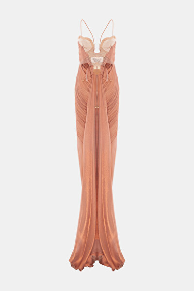 BRONZE SLEEVELESS DRESS 8