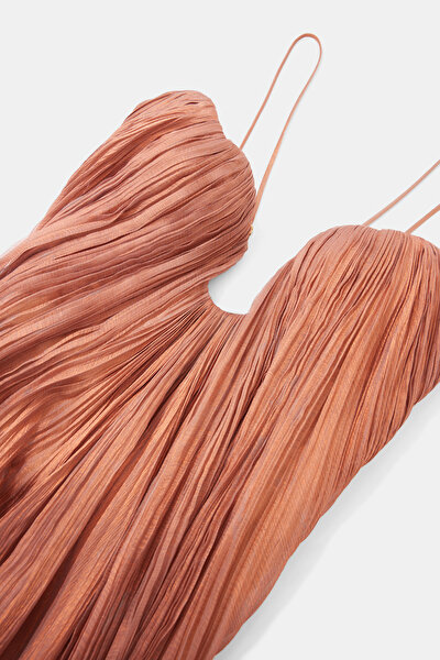 BRONZE SLEEVELESS DRESS 9