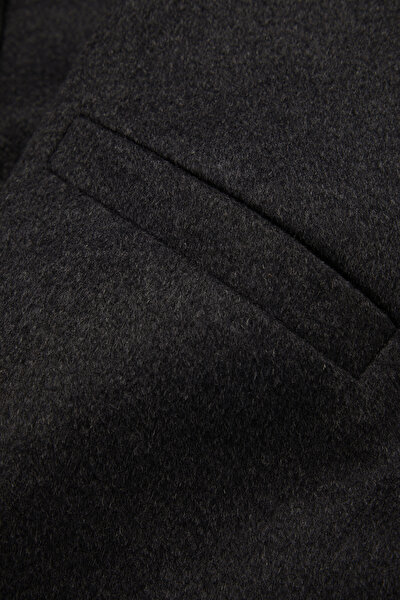 ANTHRACITE WOOL OVERCOAT 4