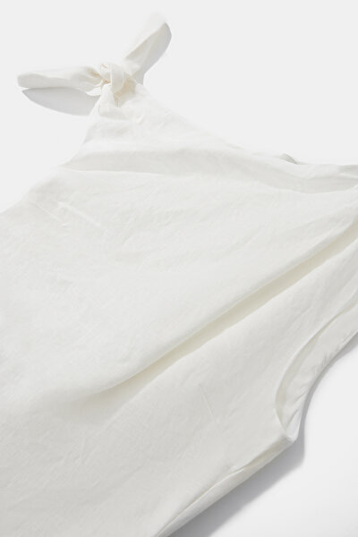 CREAM MAXİ DRESS 3