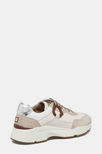 BEJ DERİ SNEAKER 3