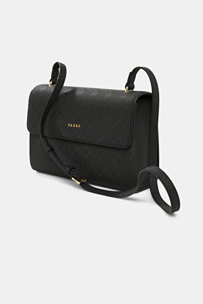 BLACK MONOGRAM BAG 5