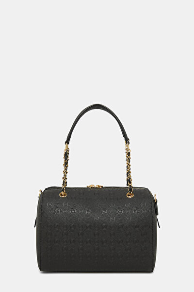 BLACK MONOGRAM BAG 4