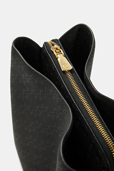 BLACK MONOGRAM BAG 5
