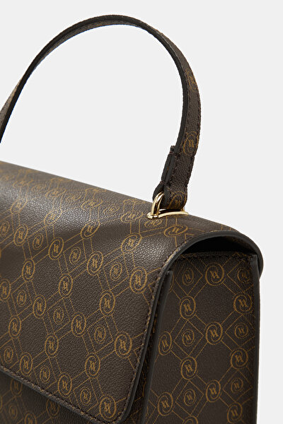 BEIGE MONOGRAM BAG 5