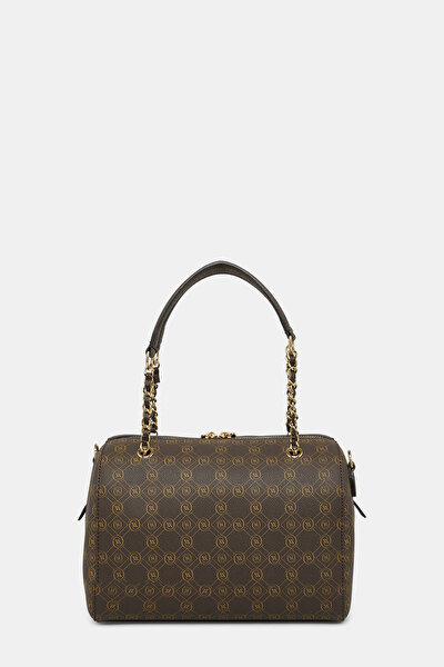 BEIGE MONOGRAM BAG 4