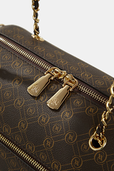 BEIGE MONOGRAM BAG 5