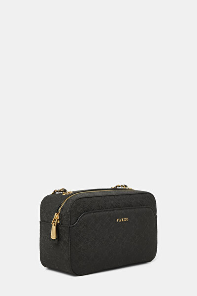 BLACK MONOGRAM BAG 3
