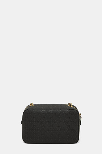 BLACK MONOGRAM BAG 4