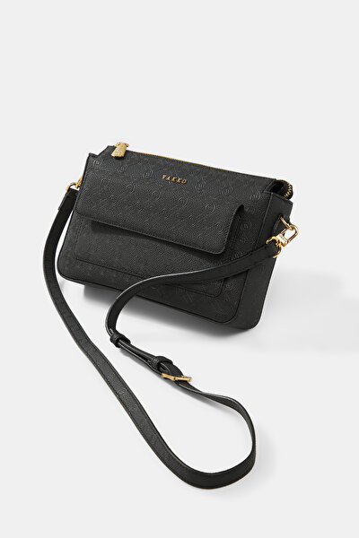 BLACK MONOGRAM BAG 5