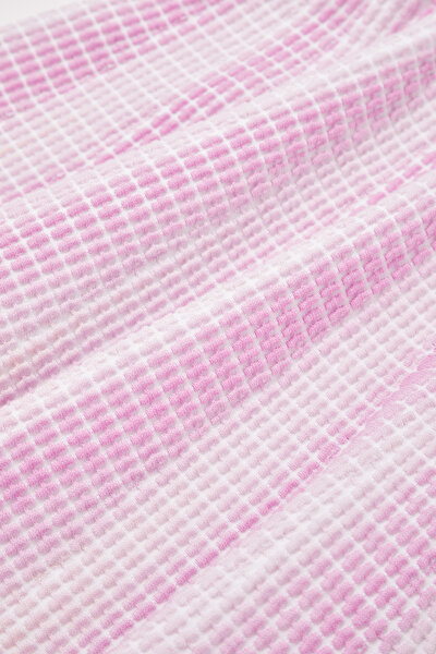 PEMBE KISA KOLLU ELBİSE 9