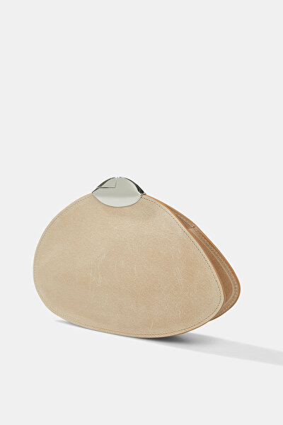 BEIGE LEATHER BAG 5