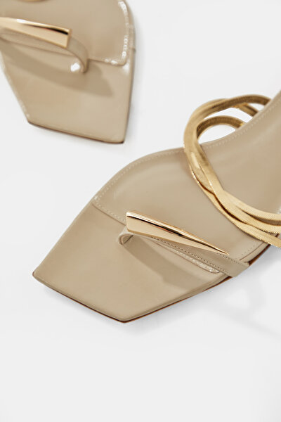 MINK LEATHER SLIPPER 4