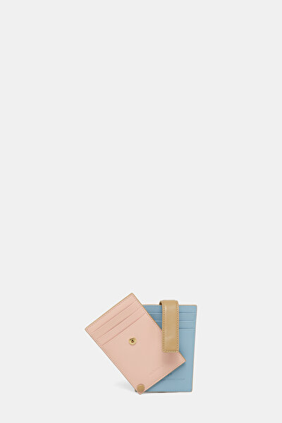 MULTICOLOR LEATHER CARD HOLDER 3