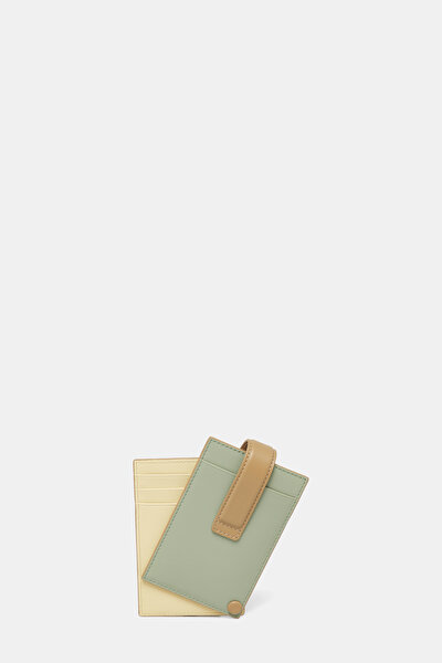 MULTICOLOR LEATHER CARD HOLDER 4