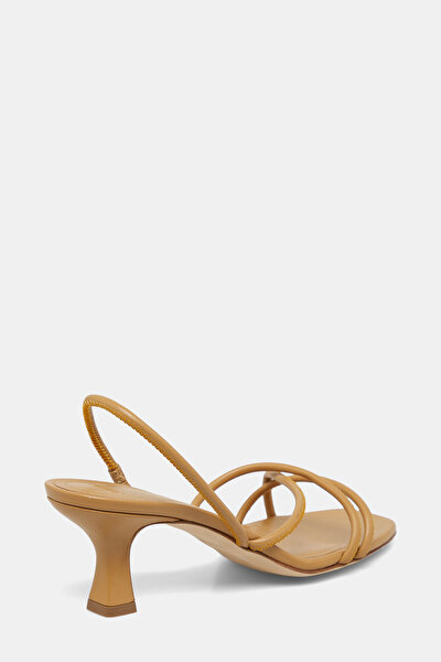 CARAMEL LEATHER SHOES 3