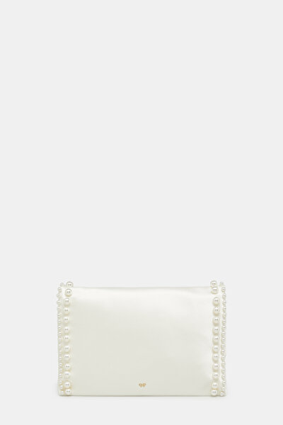 EKRU SATEN ÇANTA 3