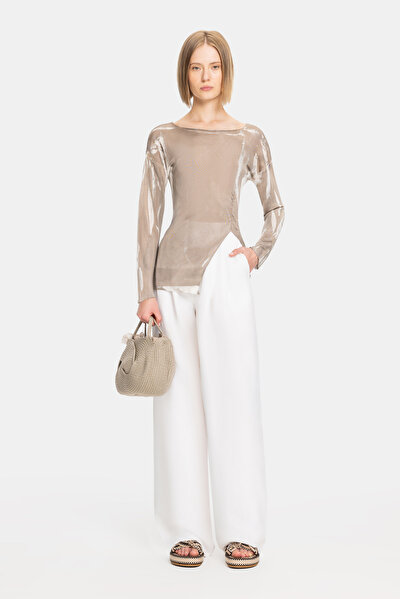 ECRU BOAT NECK KNITWEAR 5