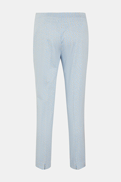 ECRU DESIGN FILLED SKINNY LEG TROUSERS 5