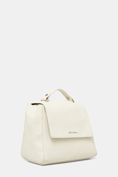 WHITE LEATHER BAG 3