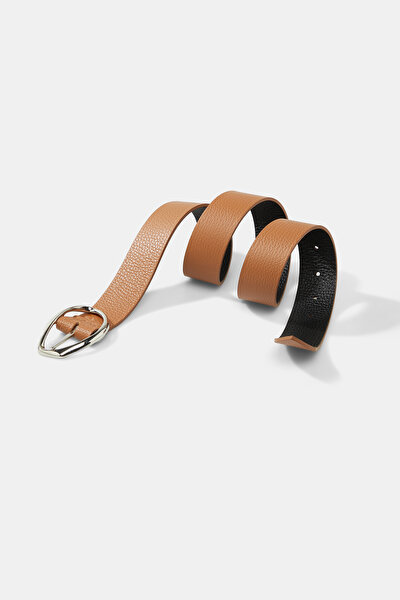 BLACK LEATHER BELT 3