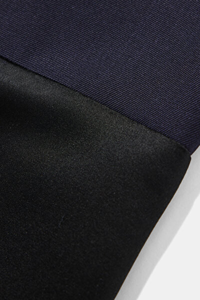 NAVY BLUE STRAIGHT CUT TROUSERS 4