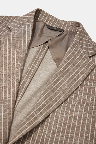 CAMEL WOOL/SILK SUIT 10