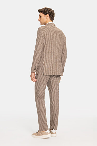 CAMEL WOOL/SILK SUIT 3