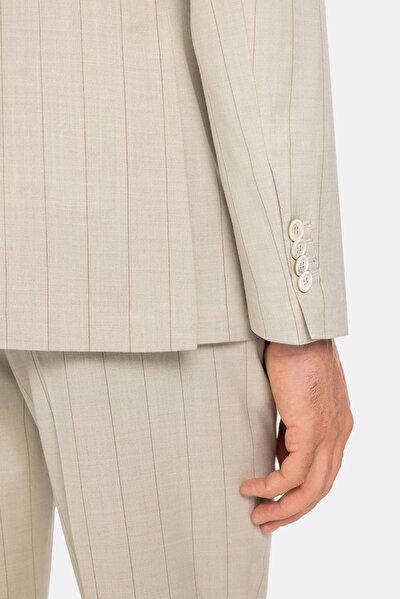 ECRU WOOL/SILK SUIT 5