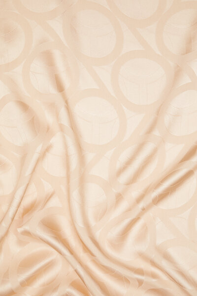 POWDER GEOMETRIC DESIGN JAQUARD SCARF 3