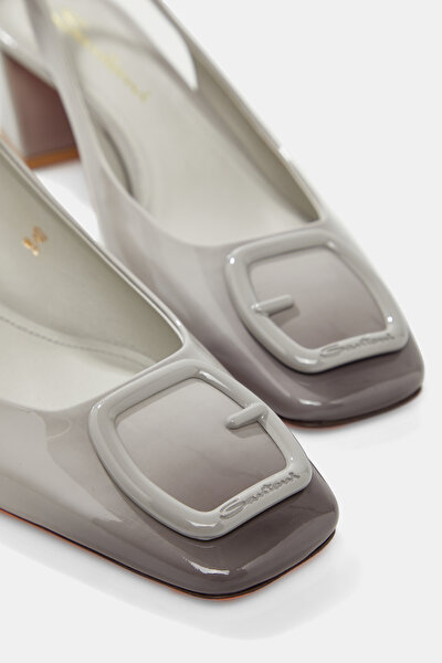 GREY LEATHER SHOES 4