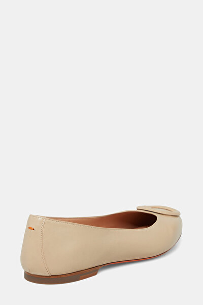 BEIGE FLAT SHOES 3