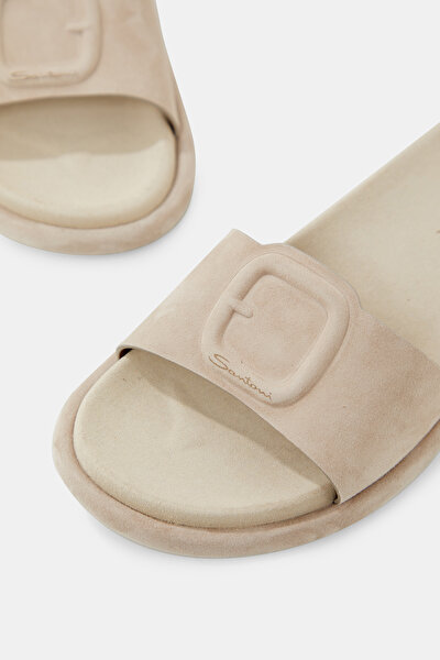 GREY LEATHER SLIPPER 4