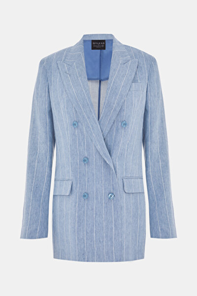 ECRU SURPLICE NECKLINE (CROSS-OVER NECKLINE) JACKET 5