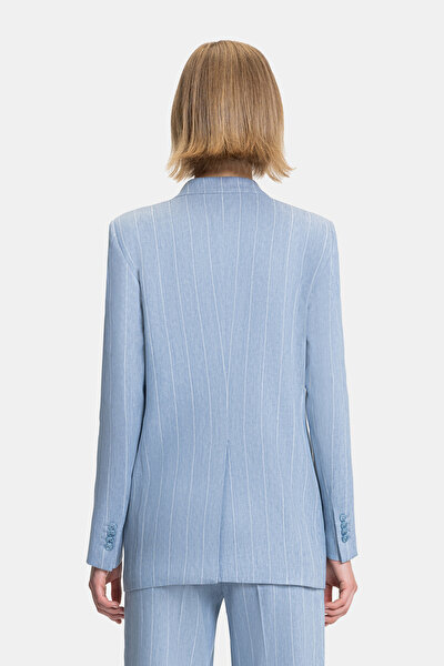 ECRU SURPLICE NECKLINE (CROSS-OVER NECKLINE) JACKET 4