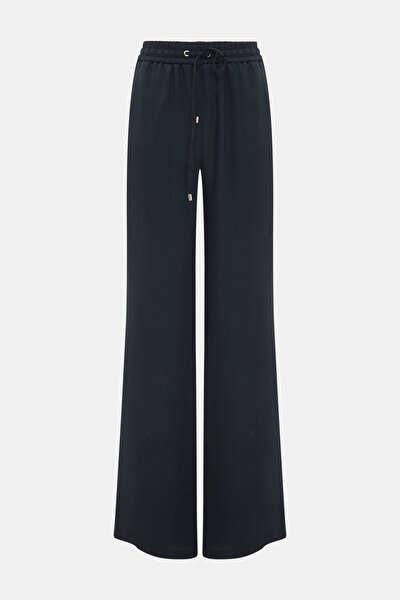 LACİVERT BOL PAÇA PANTOLON 4