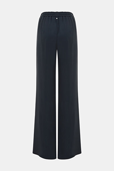LACİVERT BOL PAÇA PANTOLON 5