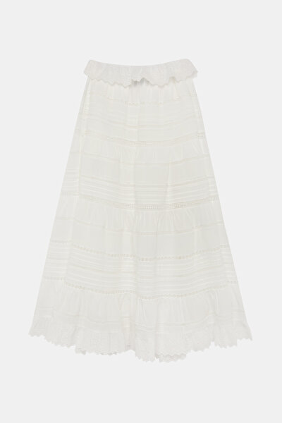 WHITE BLOUSE-SKIRT 10