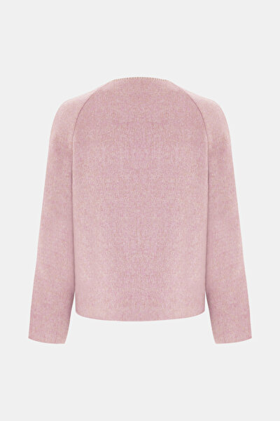 PINK BASIC / ROUND NECKLINE JACKET 9