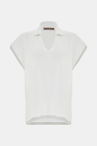 SILVER POLO NECK 5