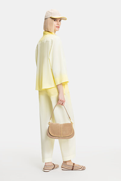 WHITE STRAIGHT CUT TROUSERS 5