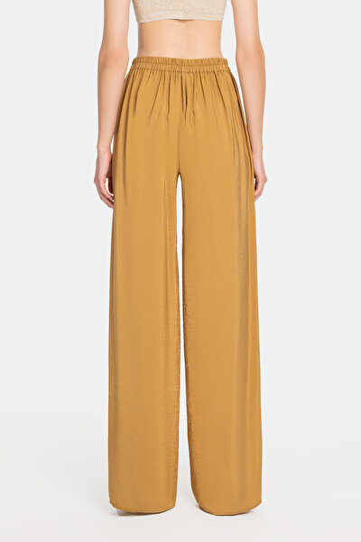 CAMEL WIDE LEG TROUSERS 3