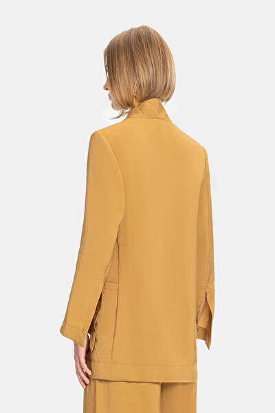 CAMEL SHAWL COLLAR JACKET 5
