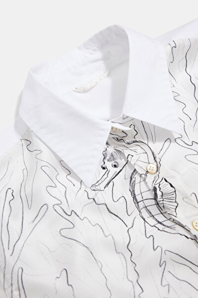WHITE LONG SLEEVE SHIRT 3