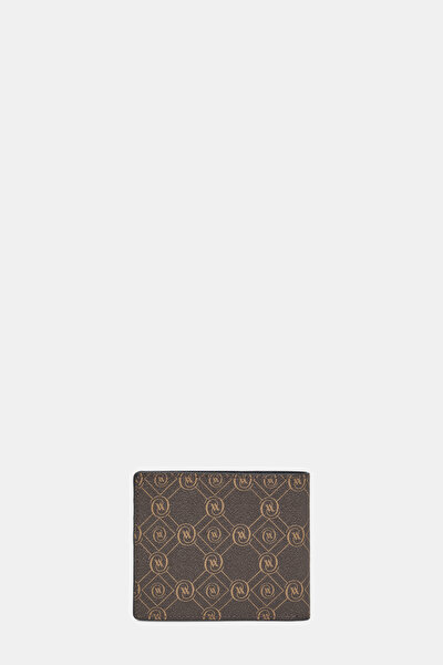 BLACK MONOGRAM WALLET 3