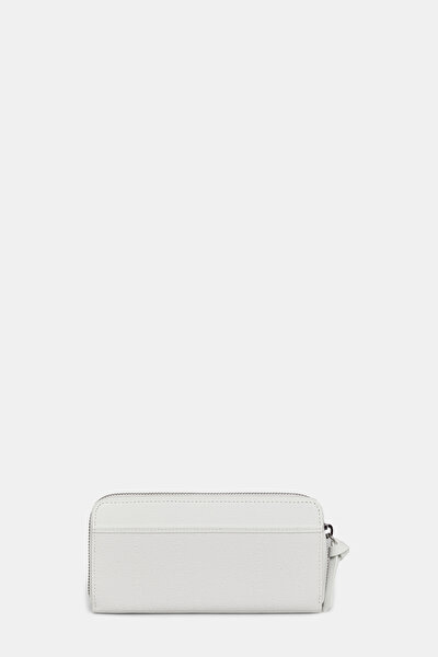 WHITE MONOGRAM WALLET 3