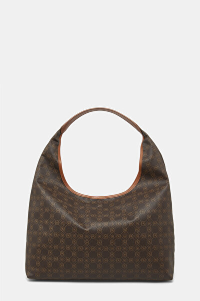 TAN MONOGRAM BAG 3