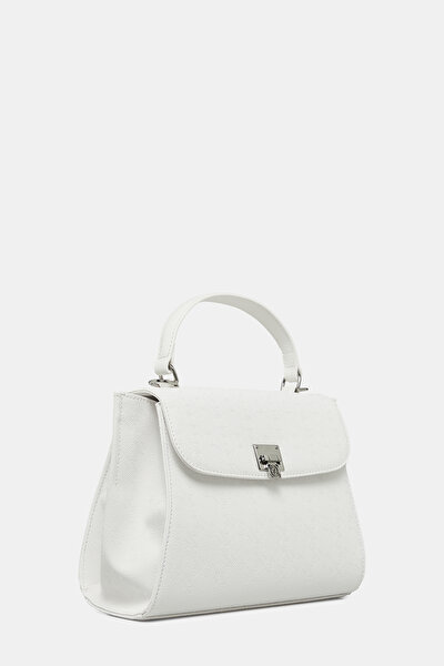 WHITE MONOGRAM BAG 3