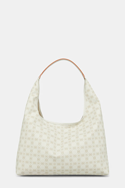 BEIGE MONOGRAM BAG 3